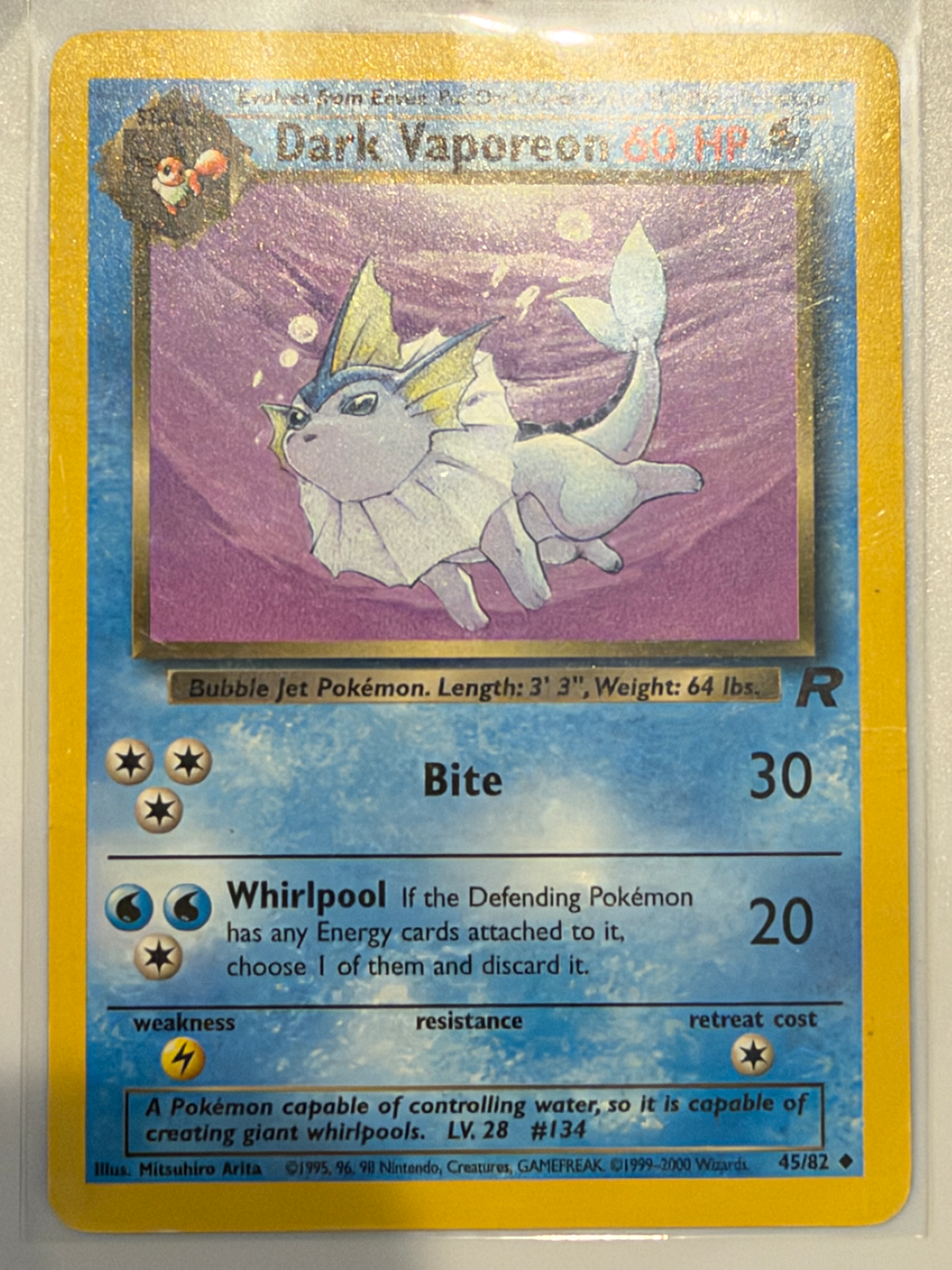 Dark Vaporeon, Team Rocket Unlimited