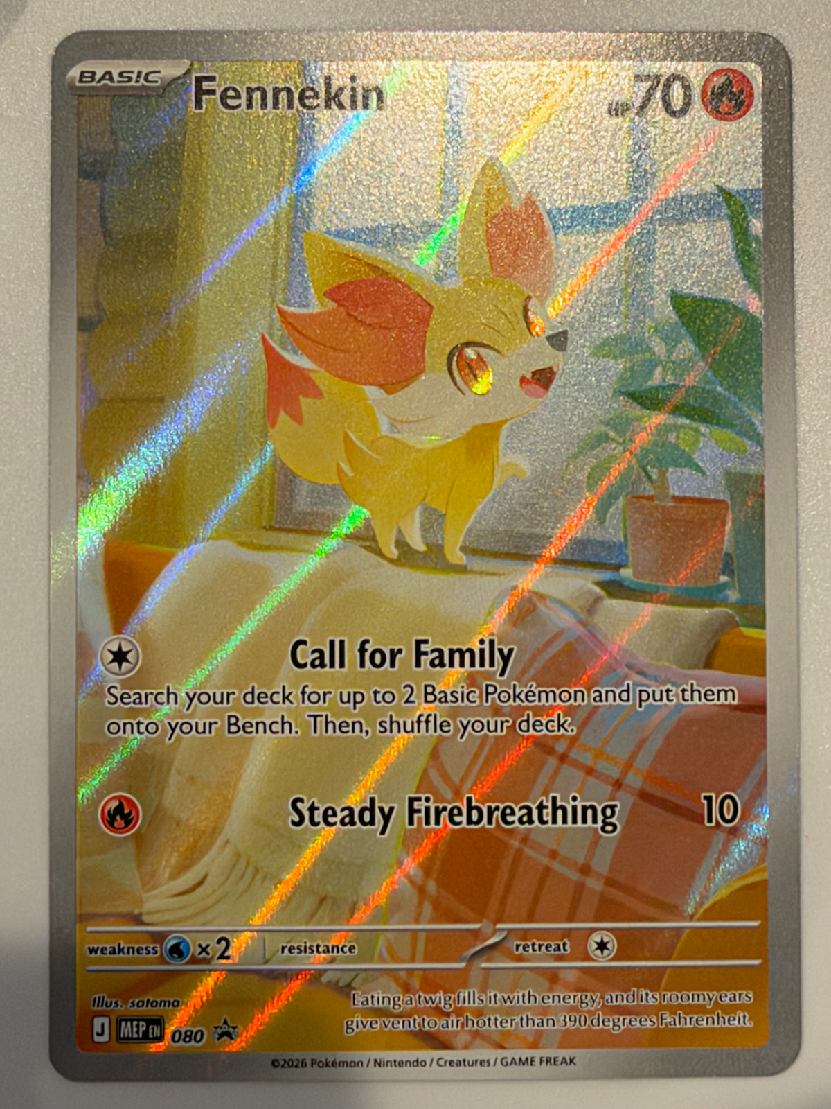 Fennekin, ME Black Star Promos