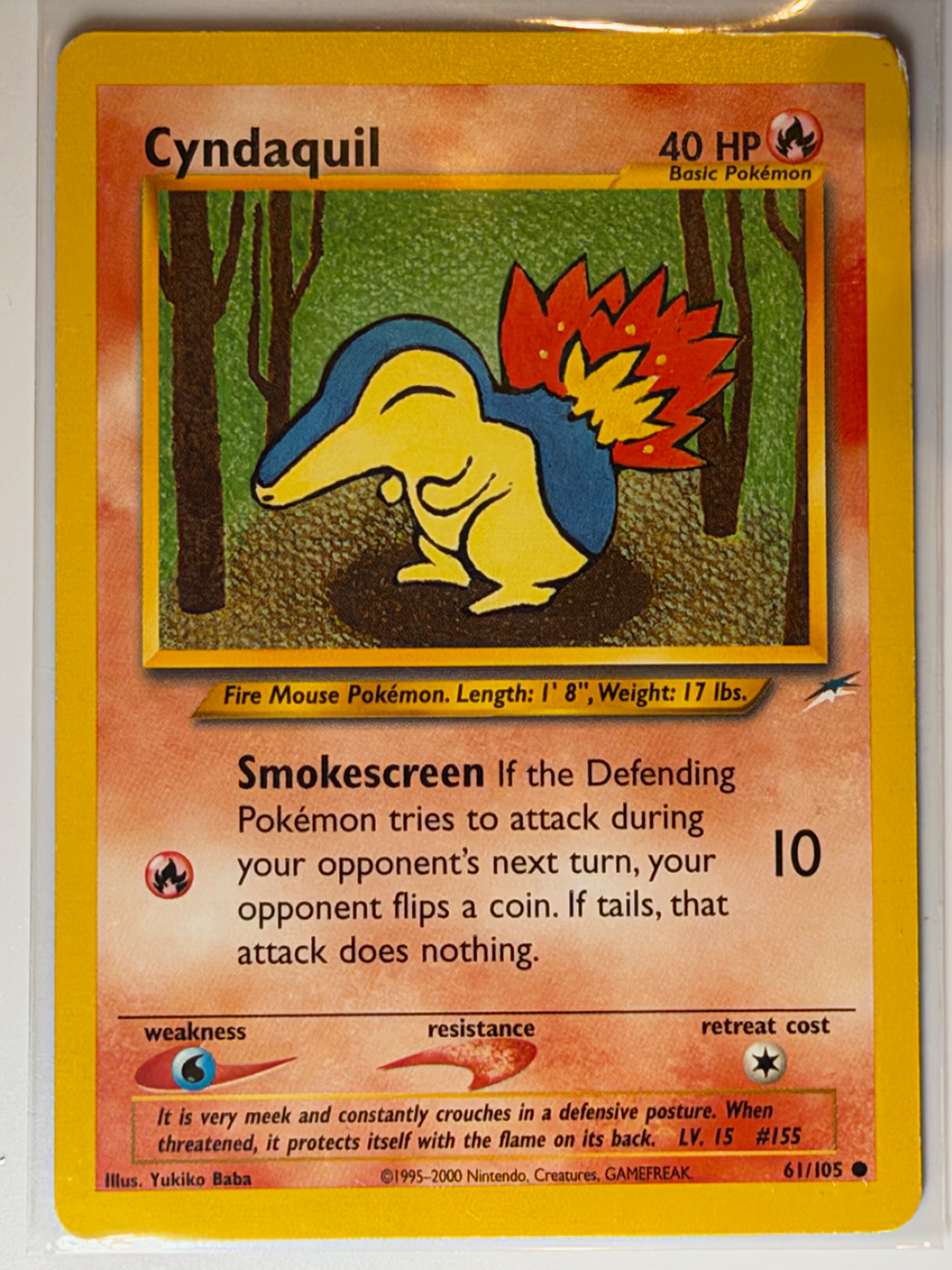 Cyndaquil, Neo Destiny Unlimited