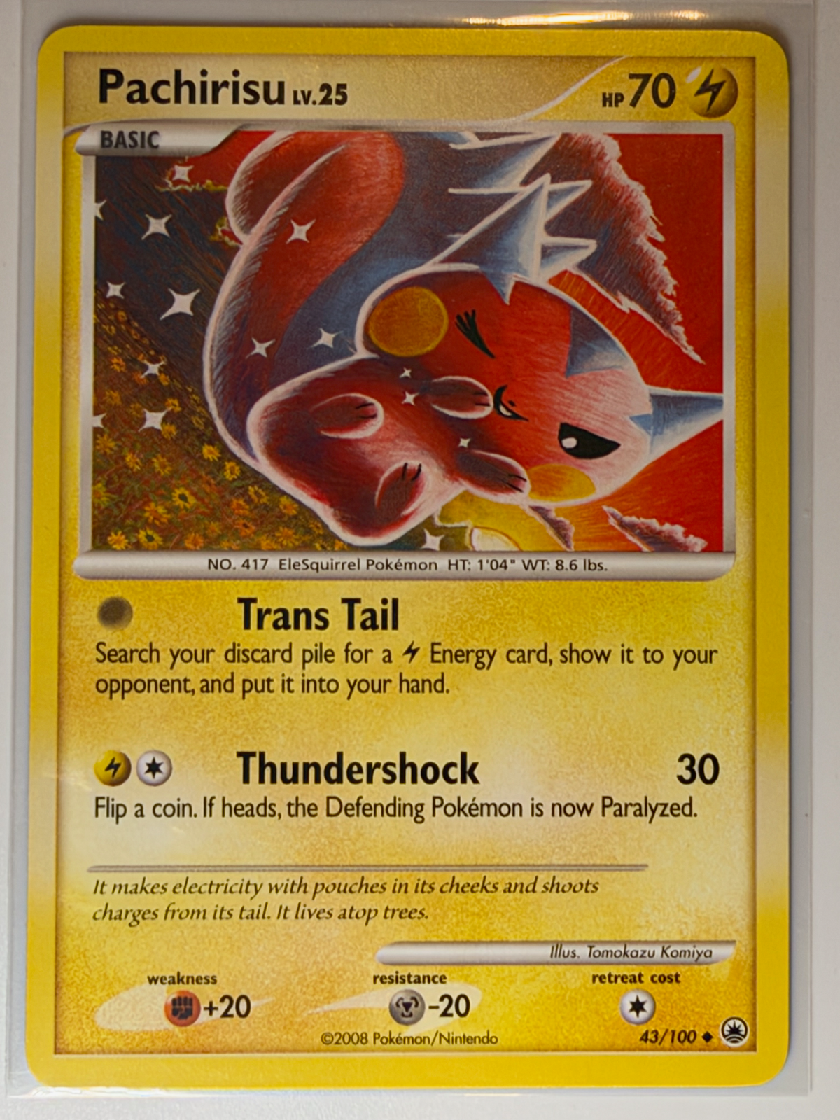Pachirisu, Majestic Dawn