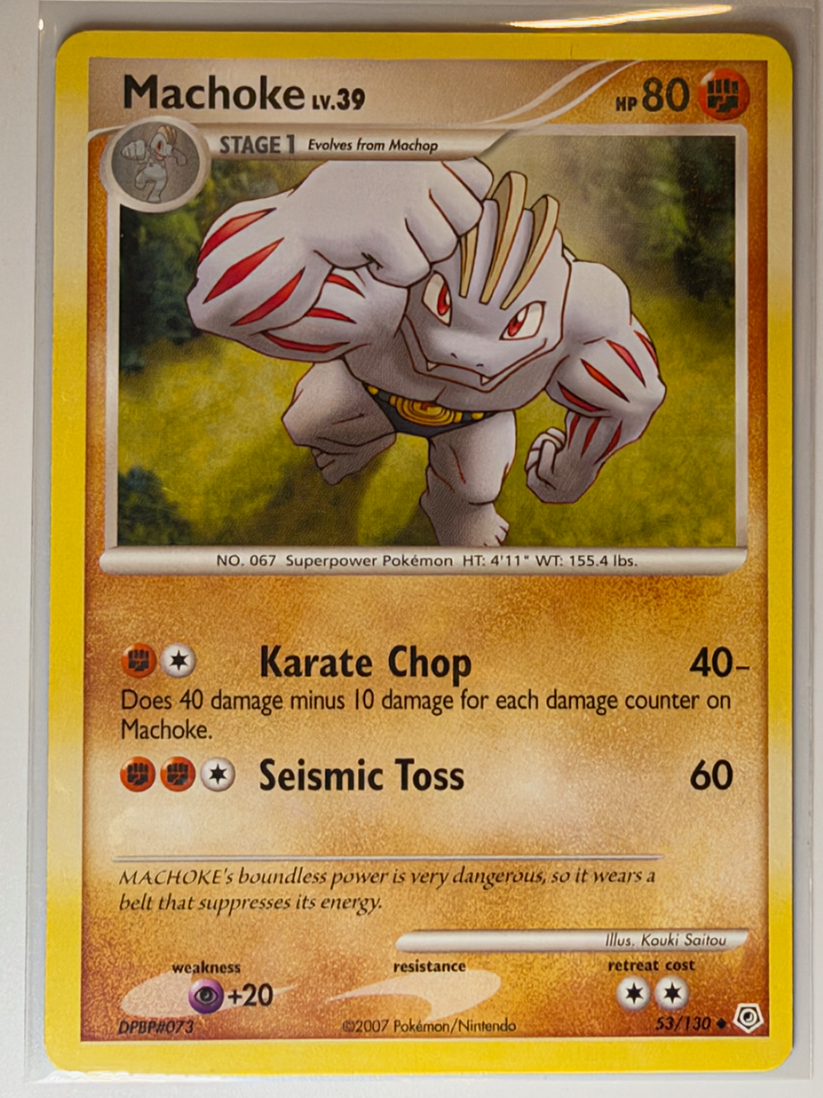 Machoke, Diamond & Pearl