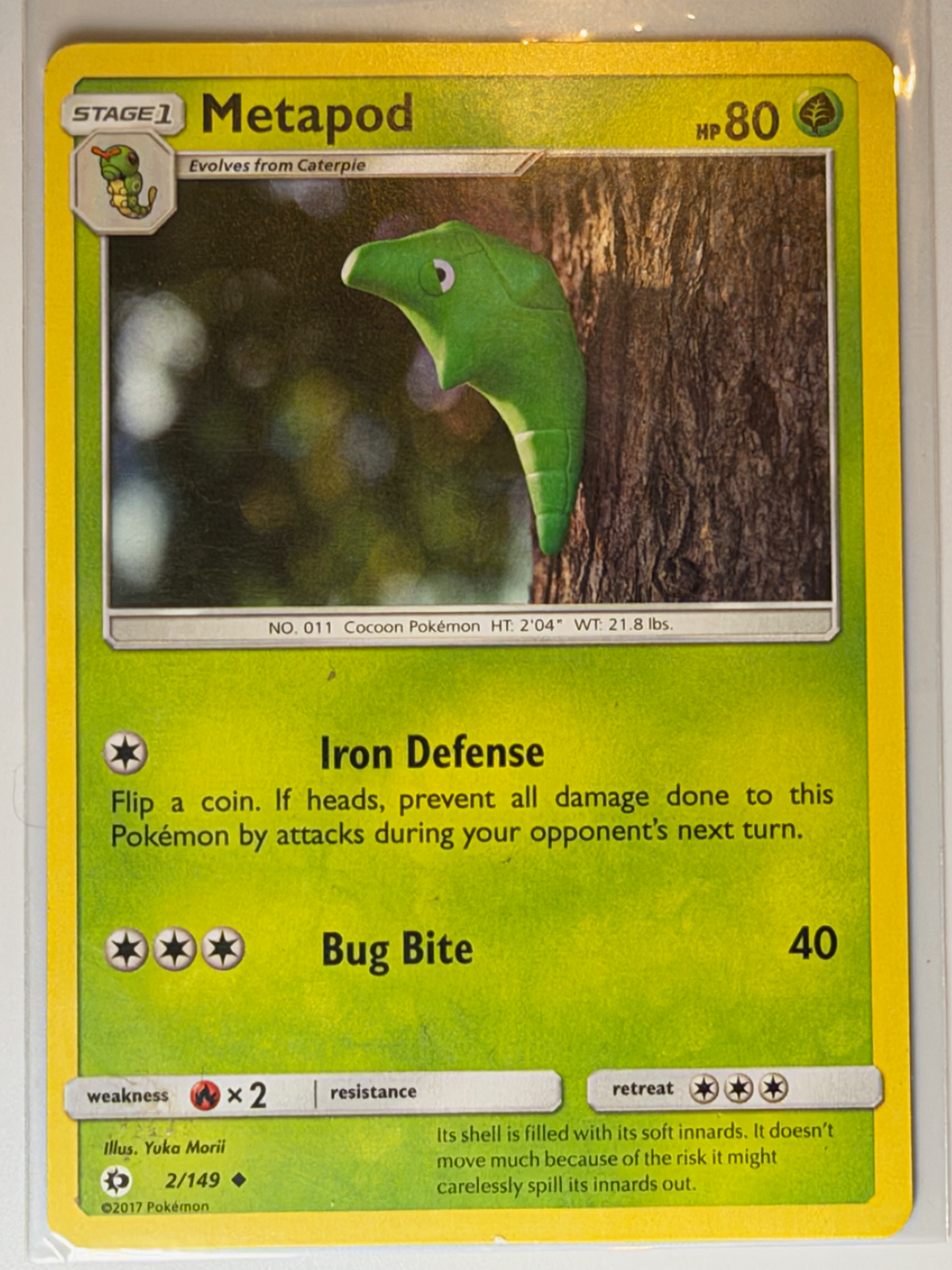 Metapod, Sun & Moon