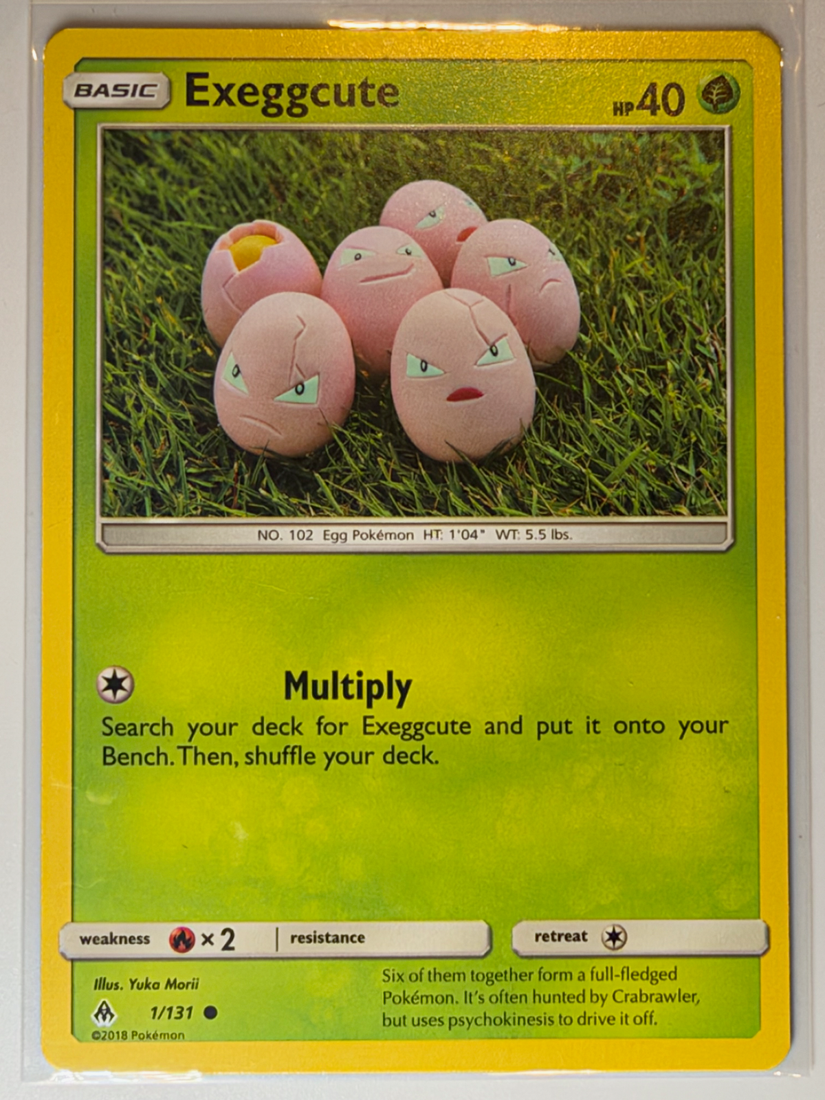 Exeggcute, Forbidden Light