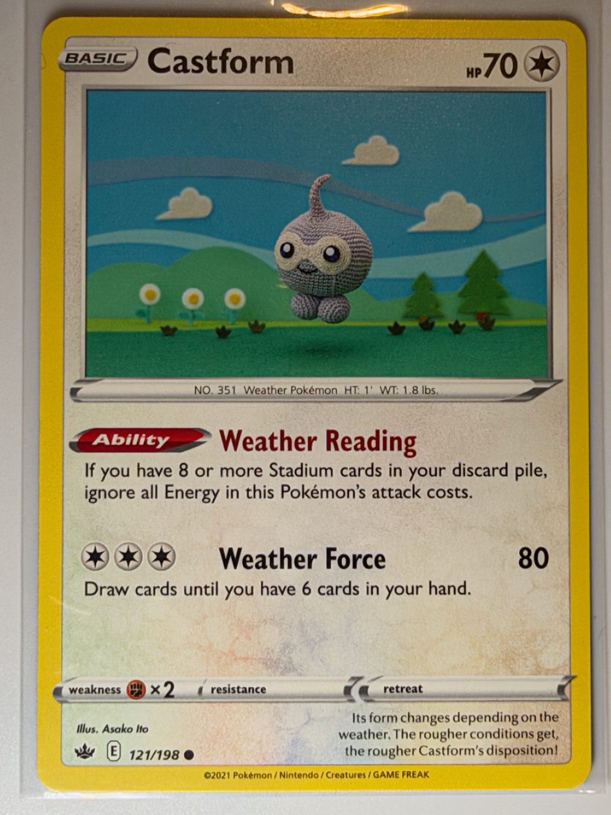 Castform, Chilling Reign