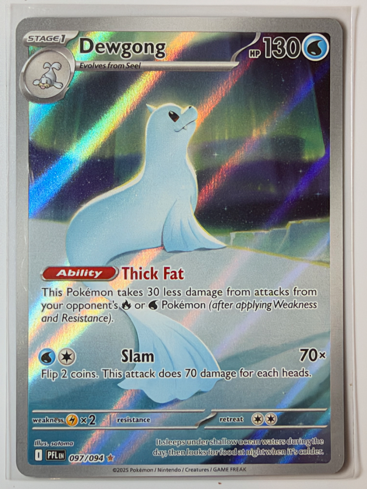 Dewgong, Phantasmal Flames