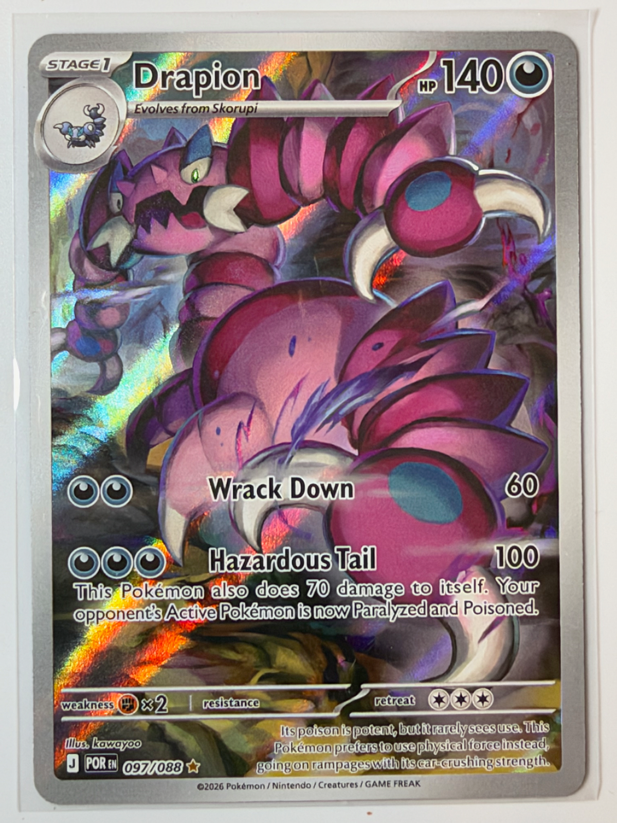 Drapion, Perfect Order