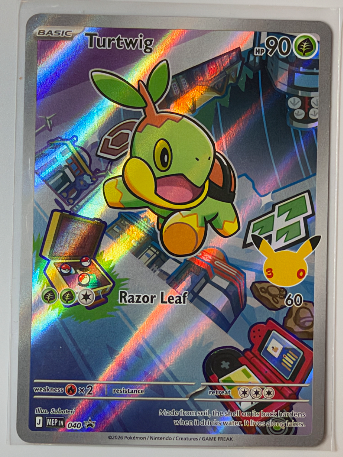 Turtwig, ME Black Star Promos