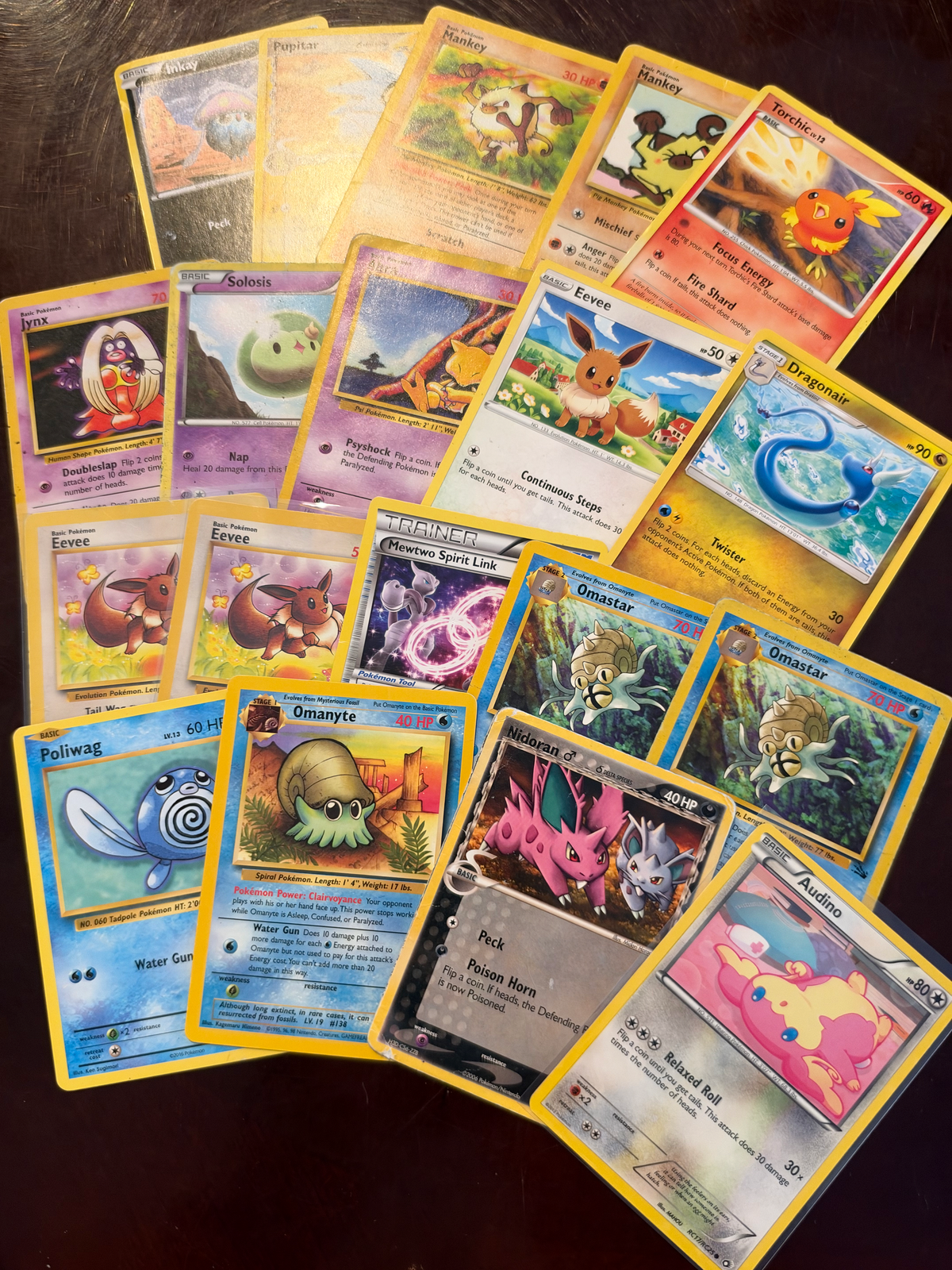 Damaged Pokemon Cards, Various