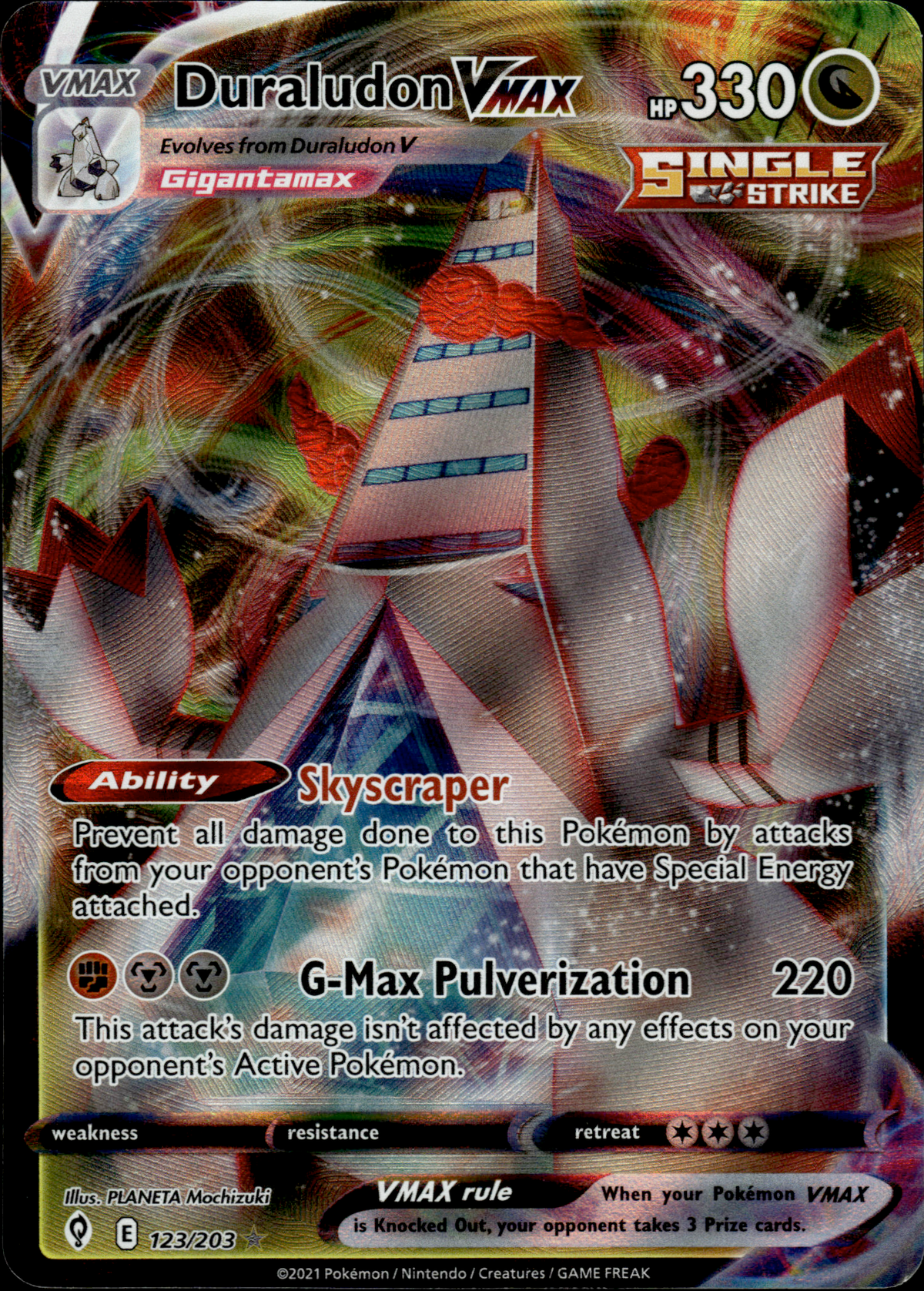 Duraludon VMAX, Evolving Skies