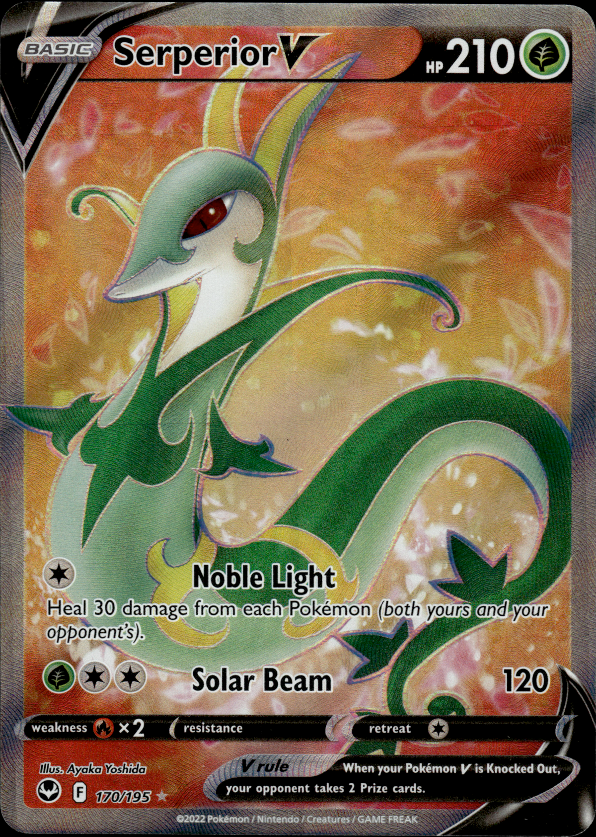 Serperior V, Silver Tempest