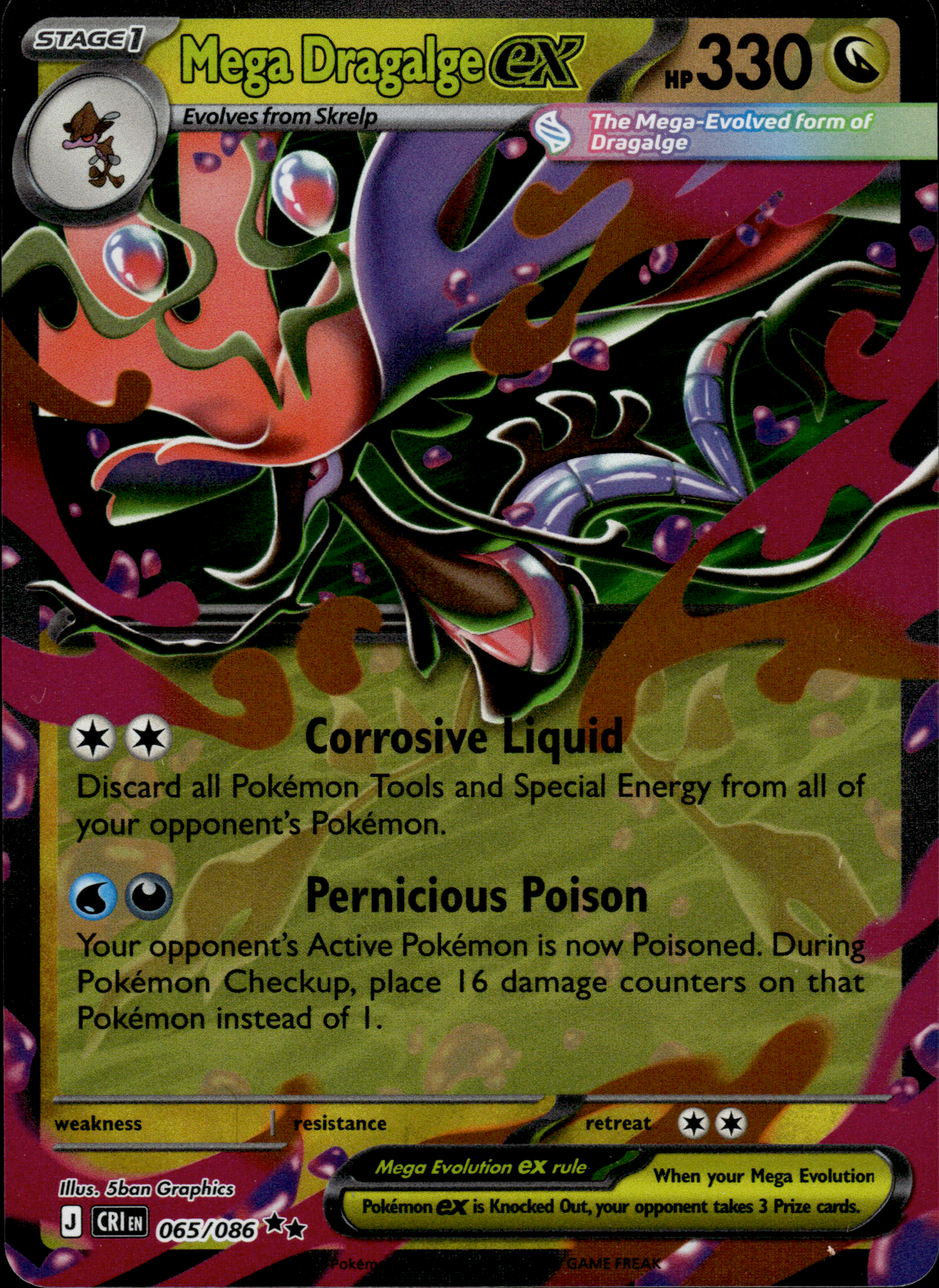 Mega Dragalge ex, Chaos Rising