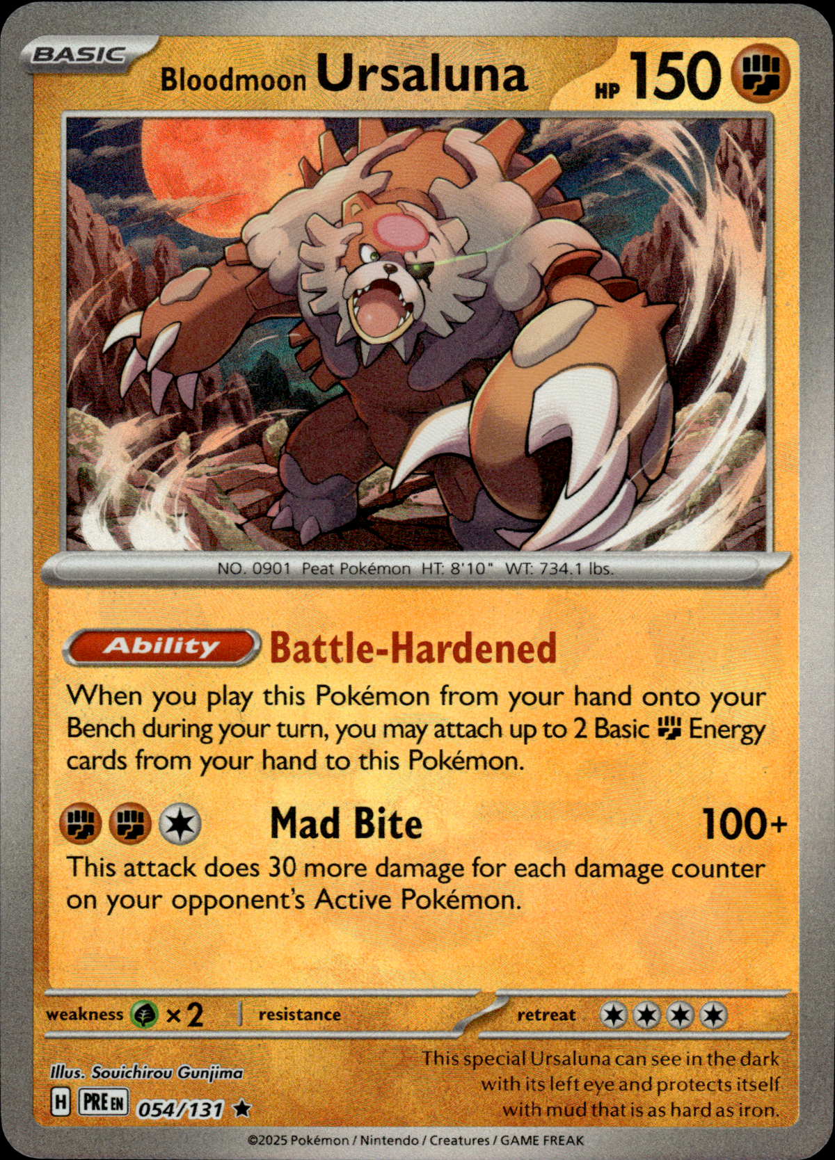 Bloodmoon Ursaluna (Poke Ball), Prismatic Evolutions