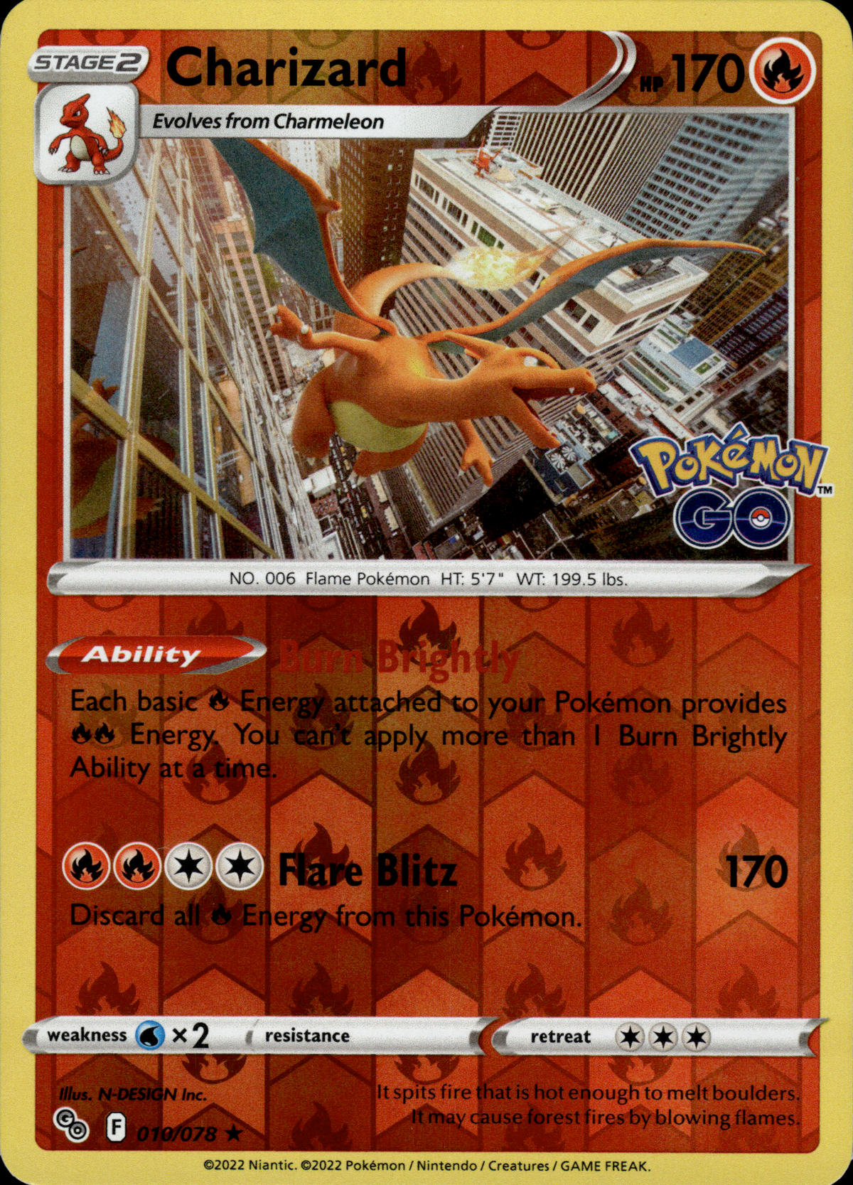 Charizard, Pokemon Go