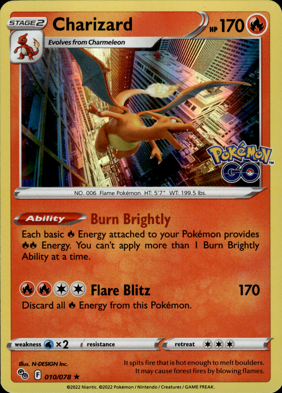 Charizard, Pokemon Go