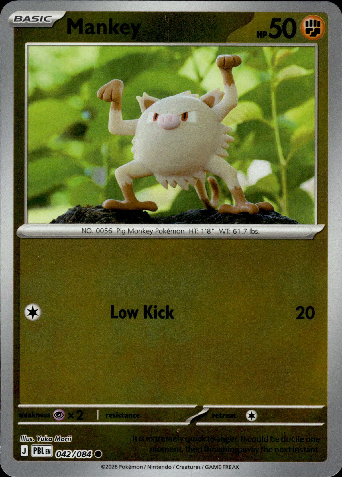 Mankey, Pitch Black
