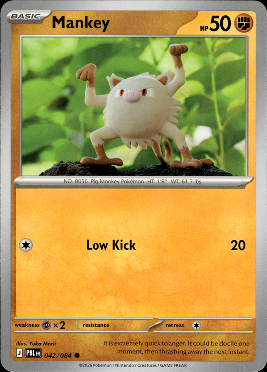 Mankey, Pitch Black
