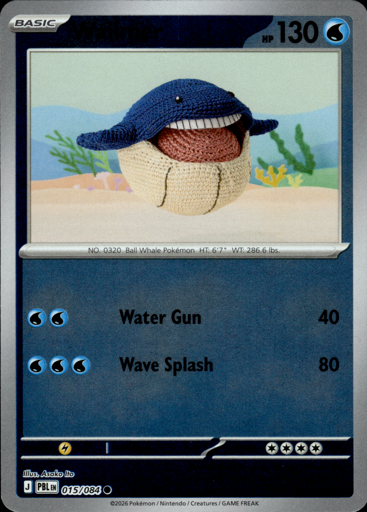 Wailmer, Pitch Black