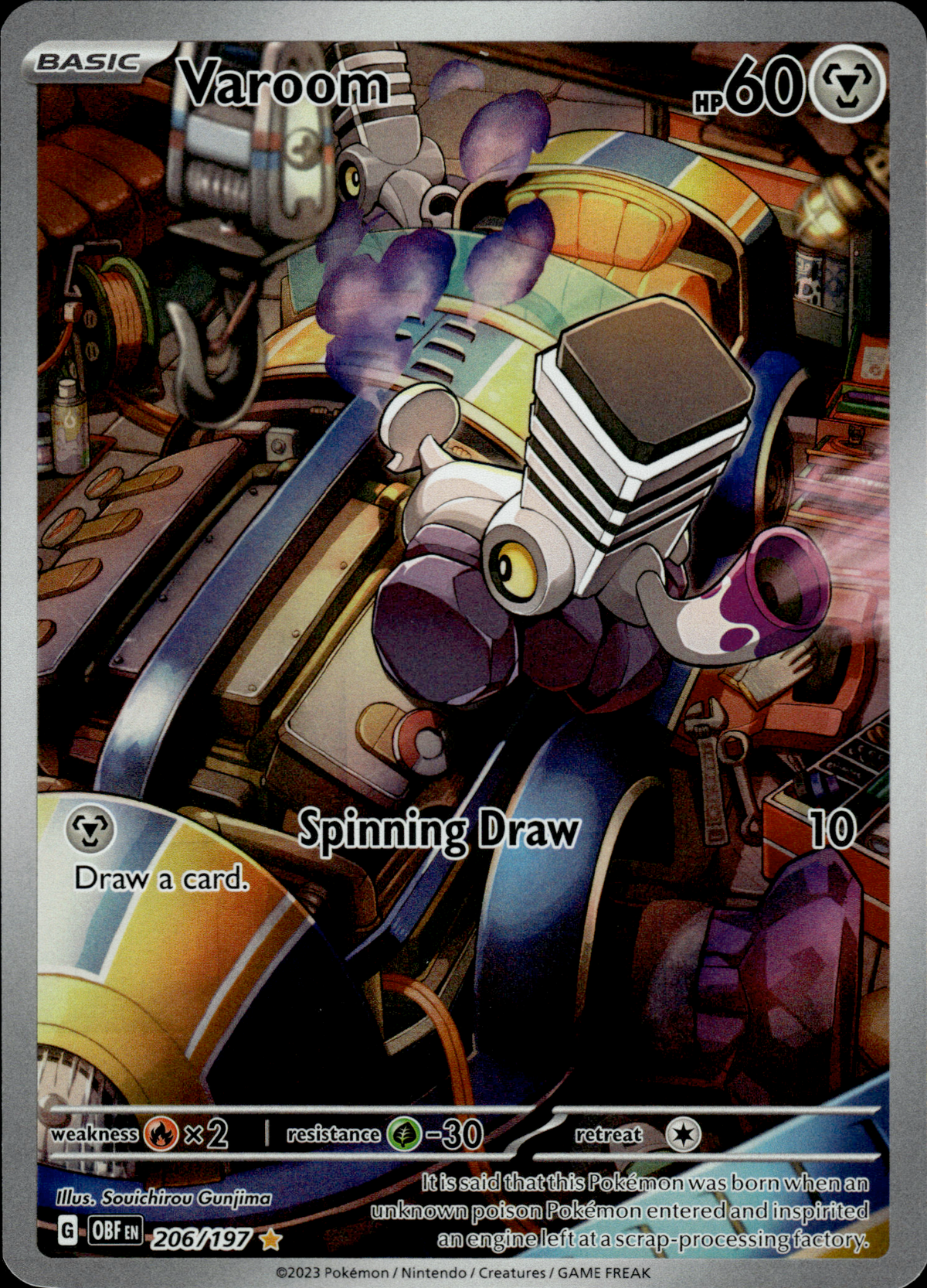 Varoom, Obsidian Flames