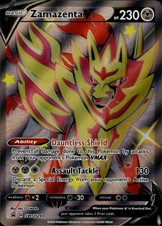 Zamazenta V, SWSH Black Star Promos