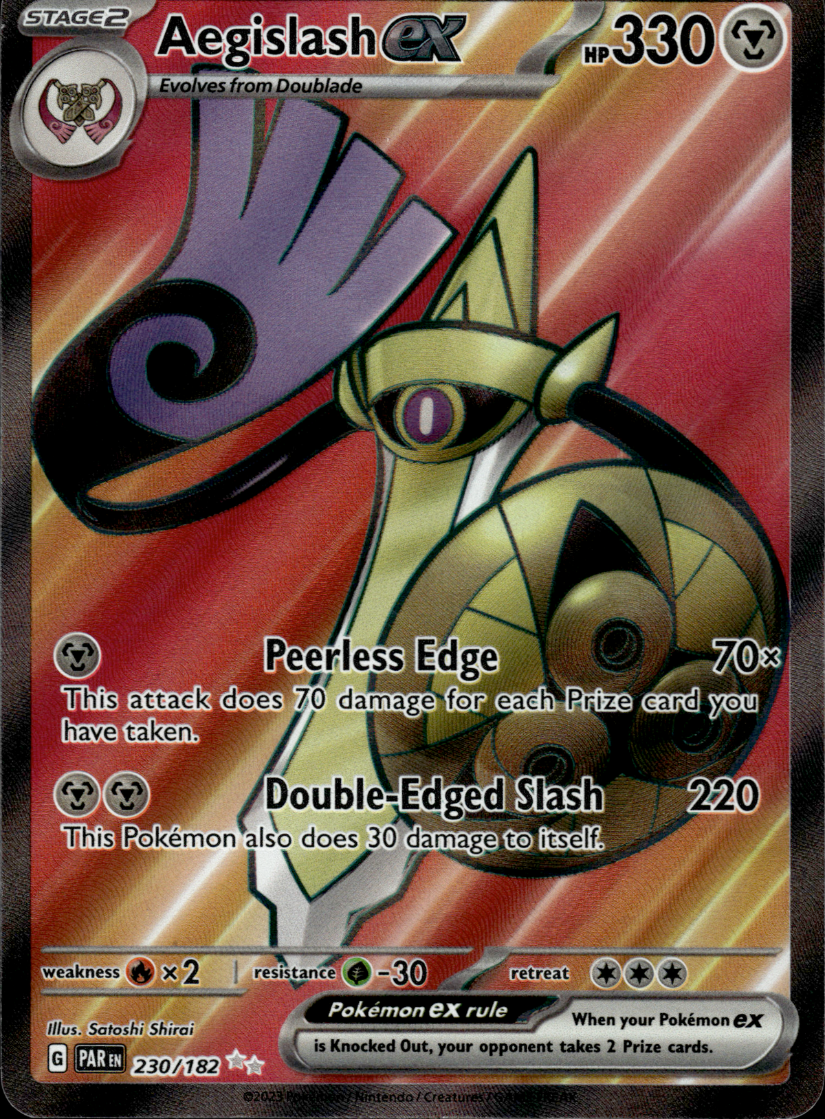 Aegislash V, Vivid Voltage