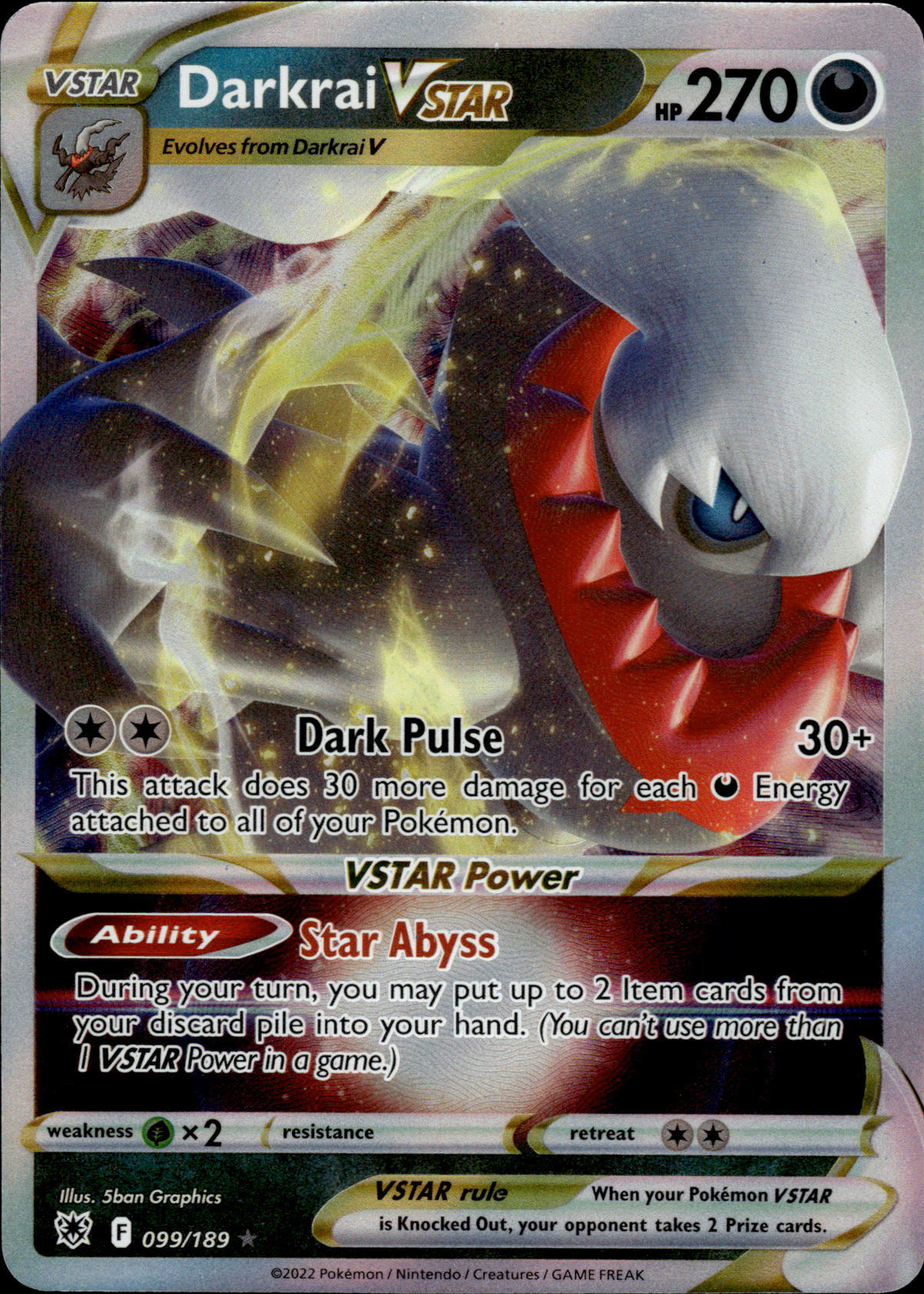 Darkrai VSTAR, Astral Radiance