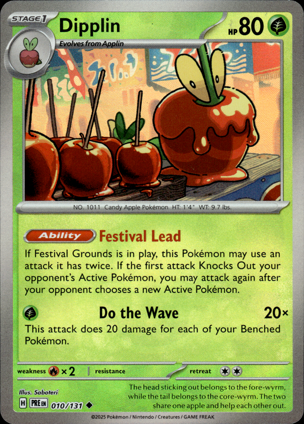 Dipplin (Poke Ball), Prismatic Evolutions