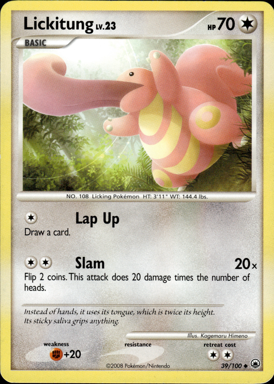 Lickitung, Majestic Dawn